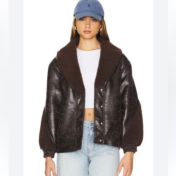 BLANK NYC Bomber Jacket in Sweet Talker |REVOLVE New Large - Picture 1 of 13